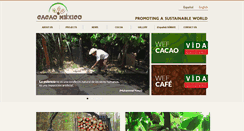 Desktop Screenshot of cacaomexico.org